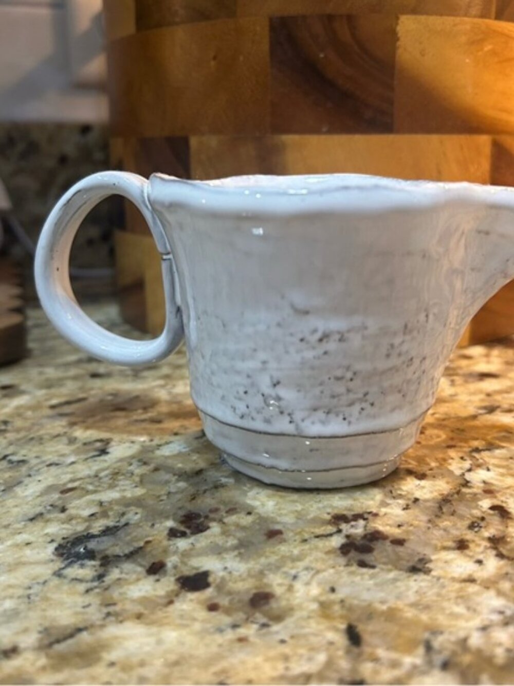 MSRP $34 Anthropologie The Glenna Italian Earthenware Creamer - Picture 3 of 4